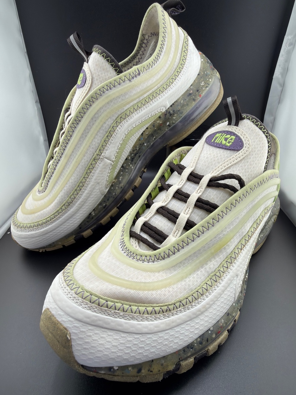 Nike Air Max 97 Terrascape Phantom Vivid Green Men’s Size 11.5 DJ5019-002